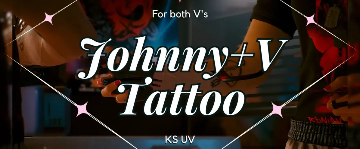 Johnny Plus V Tattoo (KS UV – VTK – Gymfiend)